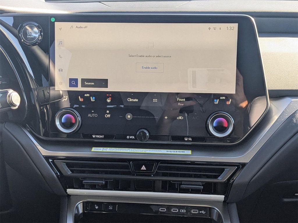 new 2026 Lexus TX 350 car, priced at $65,399