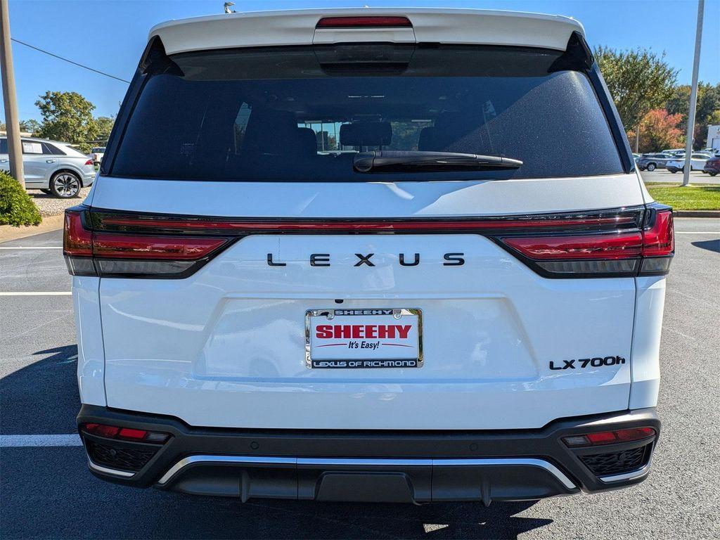 new 2025 Lexus LX 700h car, priced at $121,309