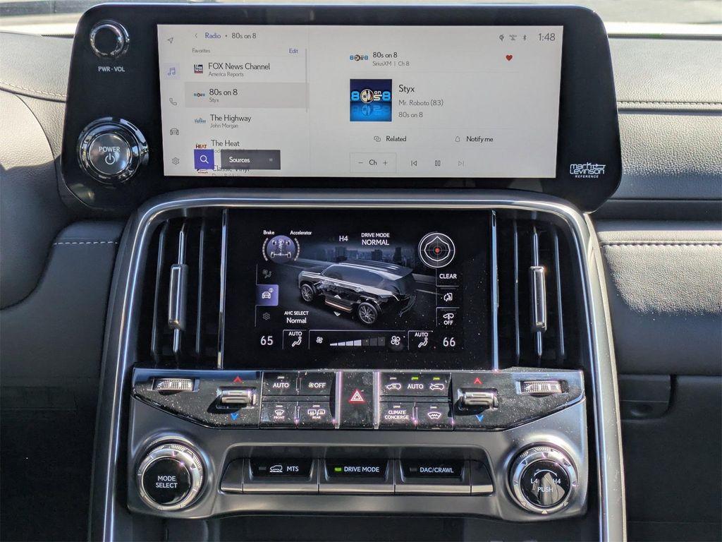 new 2025 Lexus LX 700h car, priced at $121,309