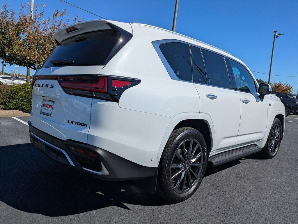 new 2025 Lexus LX 700h car, priced at $121,309