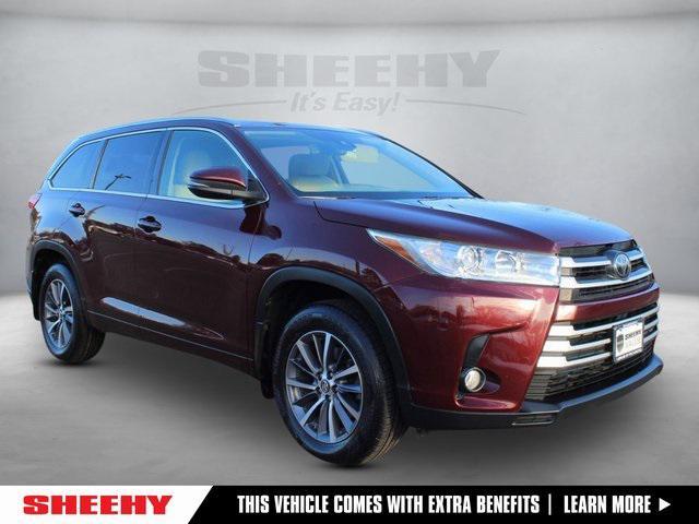 used 2017 Toyota Highlander car, priced at $20,995