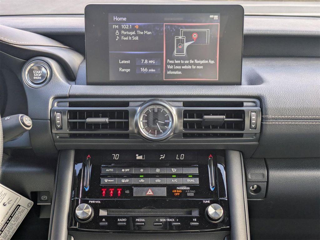 new 2025 Lexus IS 350 car, priced at $52,788