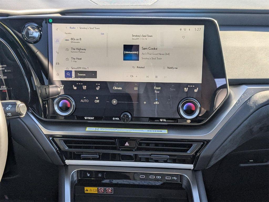 new 2026 Lexus TX 350 car, priced at $73,038