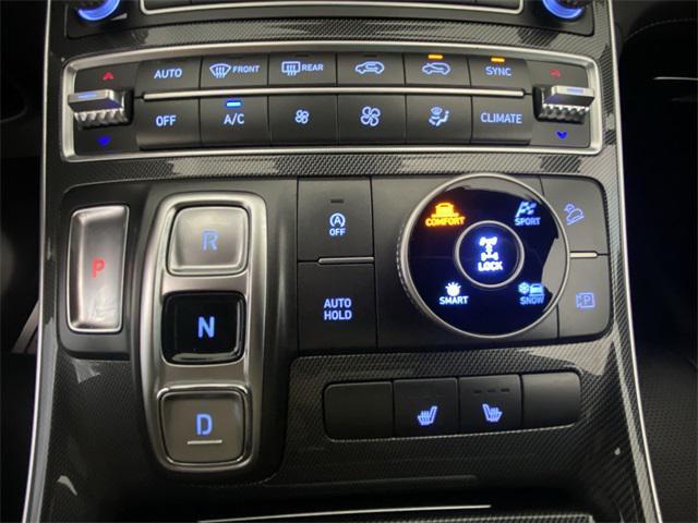 used 2021 Hyundai Santa Fe car, priced at $23,490