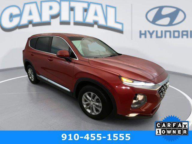 used 2019 Hyundai Santa Fe car, priced at $17,390