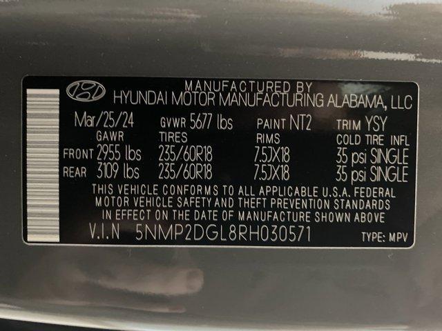 new 2024 Hyundai Santa Fe car, priced at $38,955