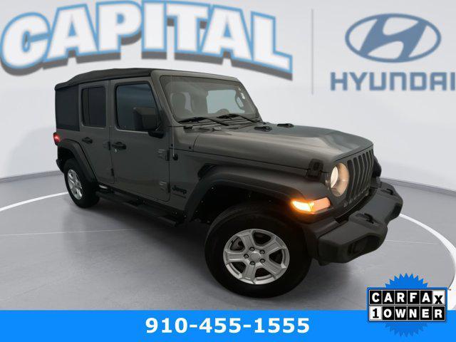 used 2022 Jeep Wrangler Unlimited car, priced at $28,192