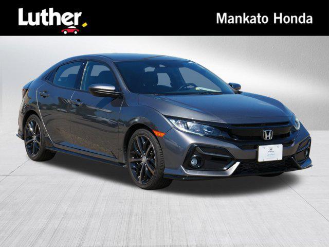 used 2021 Honda Civic car, priced at $23,998
