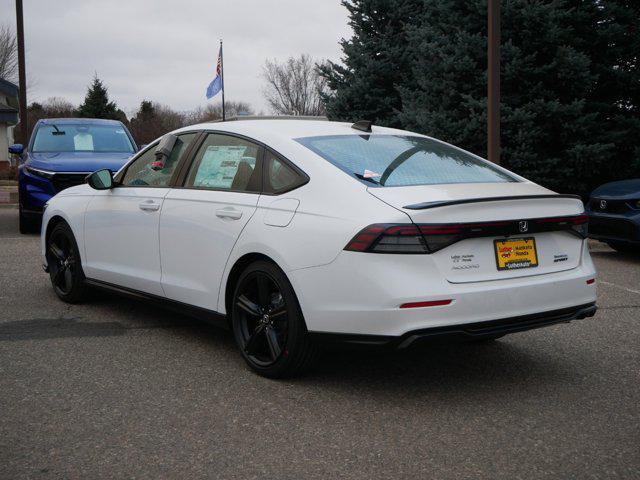 new 2025 Honda Accord Hybrid car, priced at $37,224