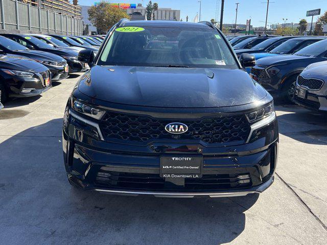 used 2021 Kia Sorento car, priced at $28,400