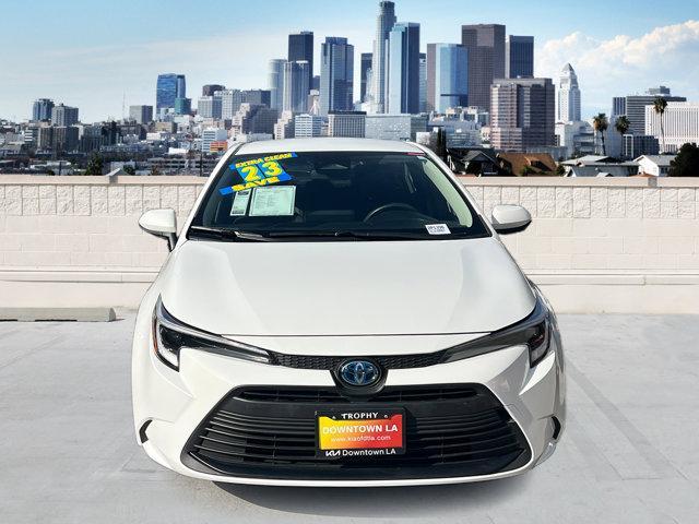 used 2023 Toyota Corolla Hybrid car, priced at $23,000