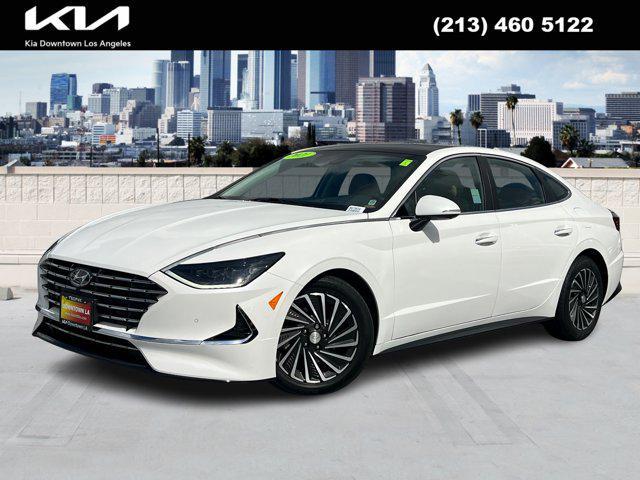 used 2021 Hyundai Sonata car, priced at $14,000