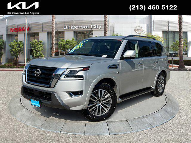 used 2021 Nissan Armada car, priced at $30,500