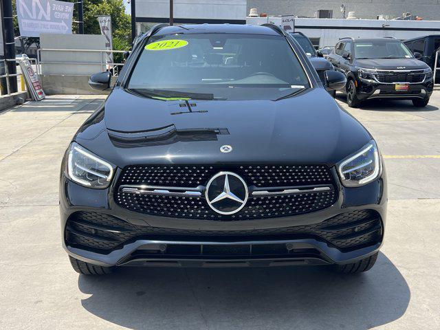 used 2021 Mercedes-Benz GLC 300 car, priced at $26,500