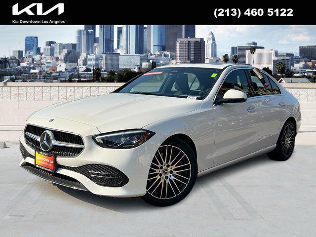 used 2023 Mercedes-Benz C-Class car, priced at $33,000