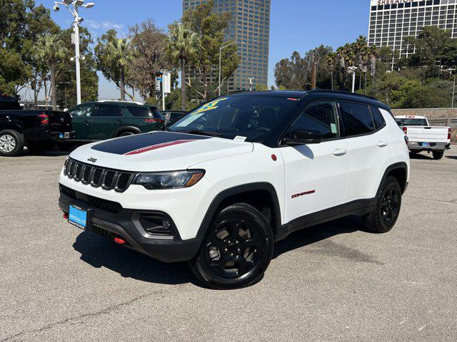 used 2023 Jeep Compass car, priced at $23,500