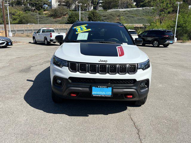 used 2023 Jeep Compass car, priced at $23,500