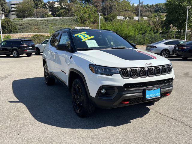 used 2023 Jeep Compass car, priced at $23,500