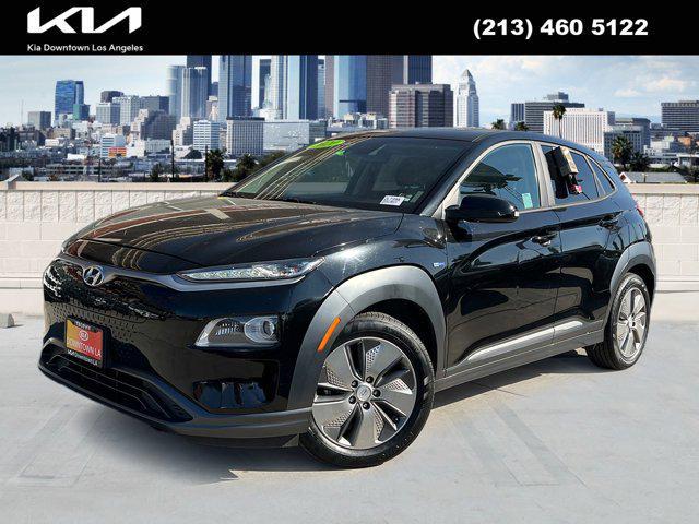 used 2020 Hyundai Kona EV car, priced at $18,000