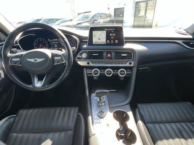 used 2021 Genesis G70 car, priced at $23,000