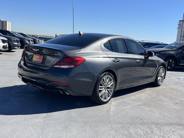 used 2021 Genesis G70 car, priced at $23,000
