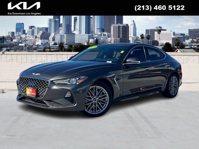 used 2021 Genesis G70 car, priced at $23,000