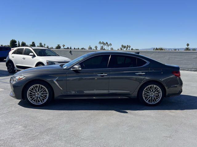 used 2021 Genesis G70 car, priced at $23,000