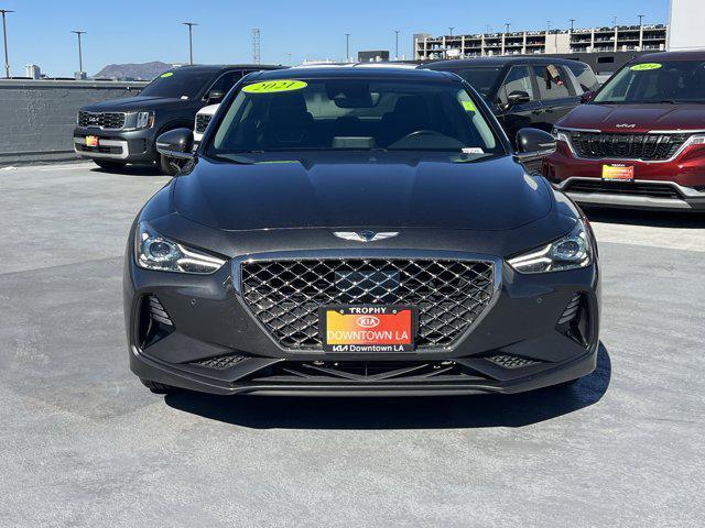 used 2021 Genesis G70 car, priced at $23,000