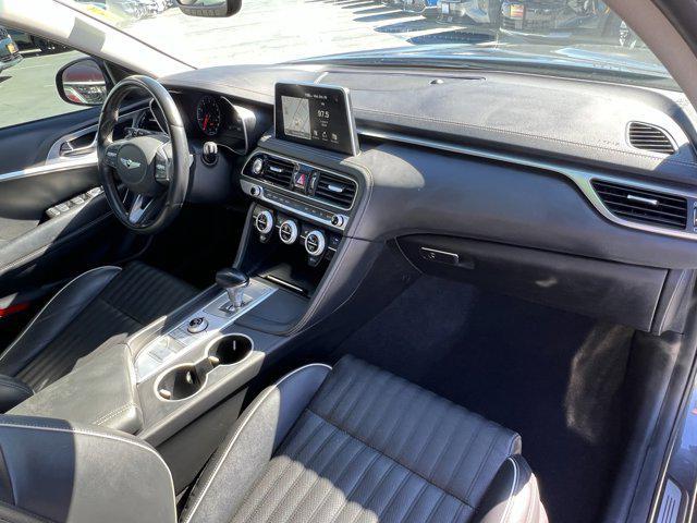 used 2021 Genesis G70 car, priced at $23,000