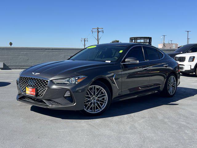 used 2021 Genesis G70 car, priced at $23,000