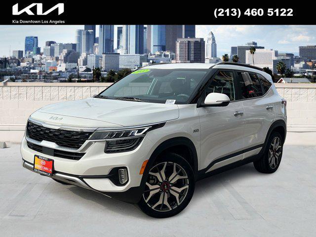 used 2022 Kia Seltos car, priced at $21,000