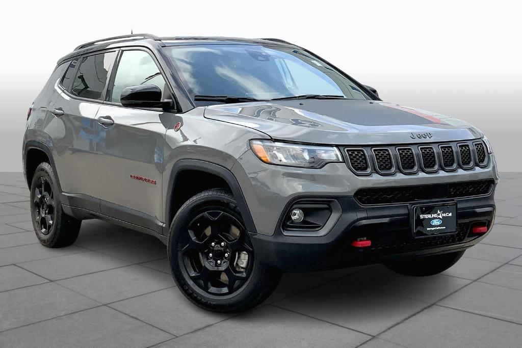 used 2023 Jeep Compass car, priced at $25,643