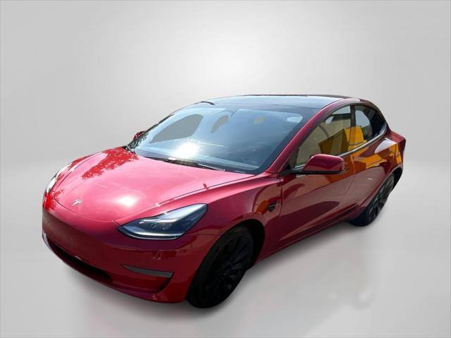 used 2023 Tesla Model 3 car, priced at $26,292