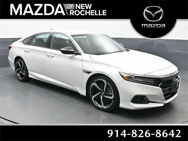 used 2021 Honda Accord car, priced at $23,990