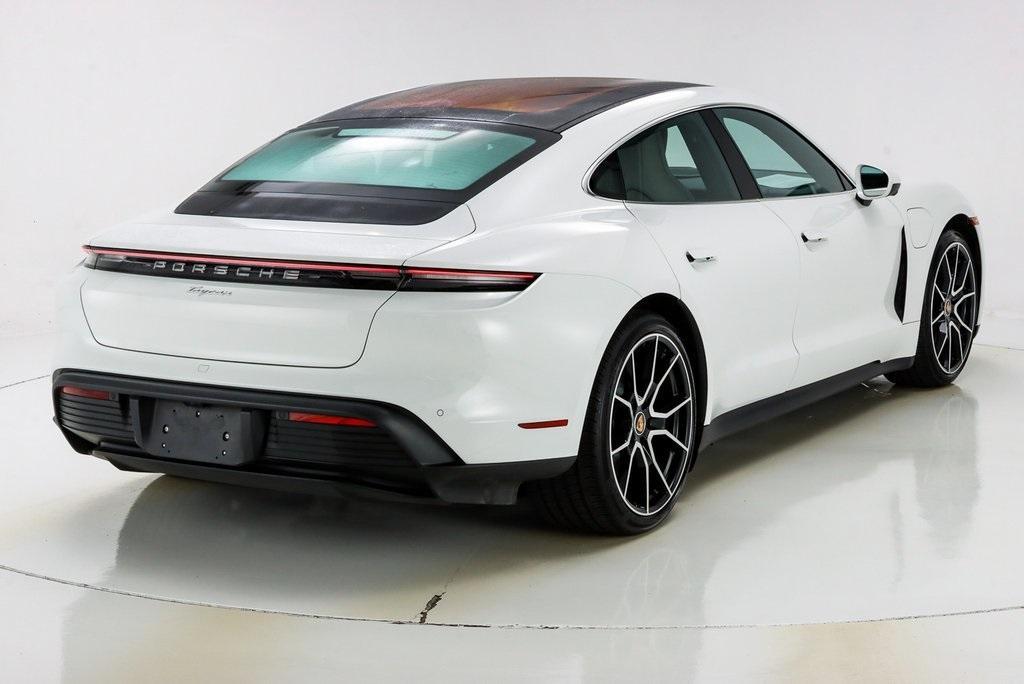 used 2023 Porsche Taycan car, priced at $78,559