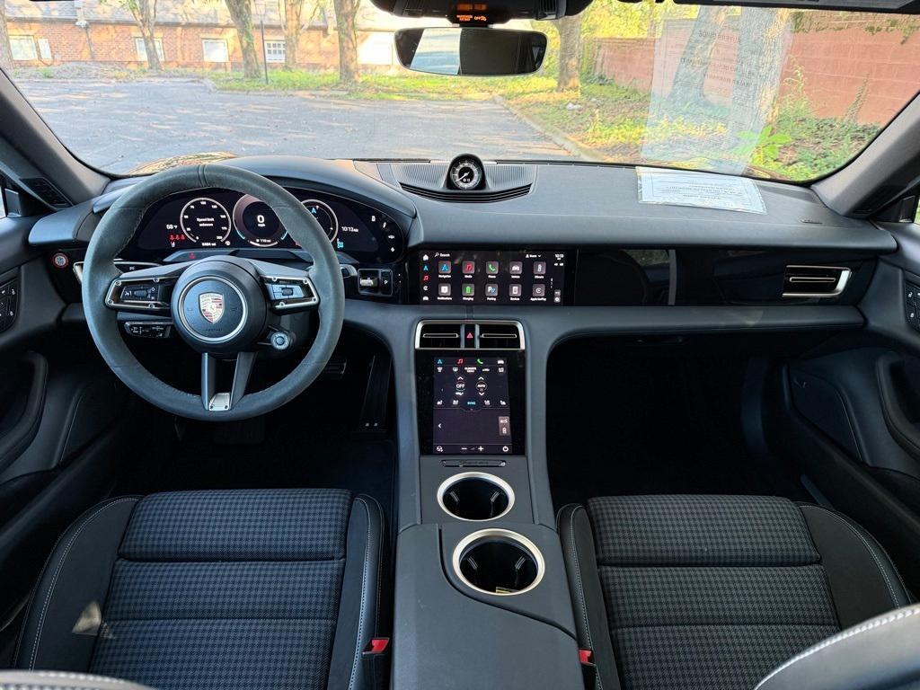 used 2025 Porsche Taycan car, priced at $117,881