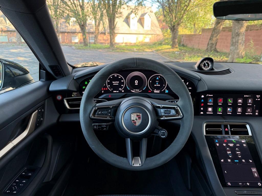 used 2025 Porsche Taycan car, priced at $117,881