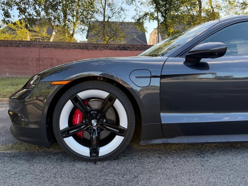 used 2025 Porsche Taycan car, priced at $117,881