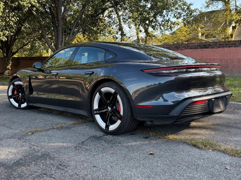 used 2025 Porsche Taycan car, priced at $117,881