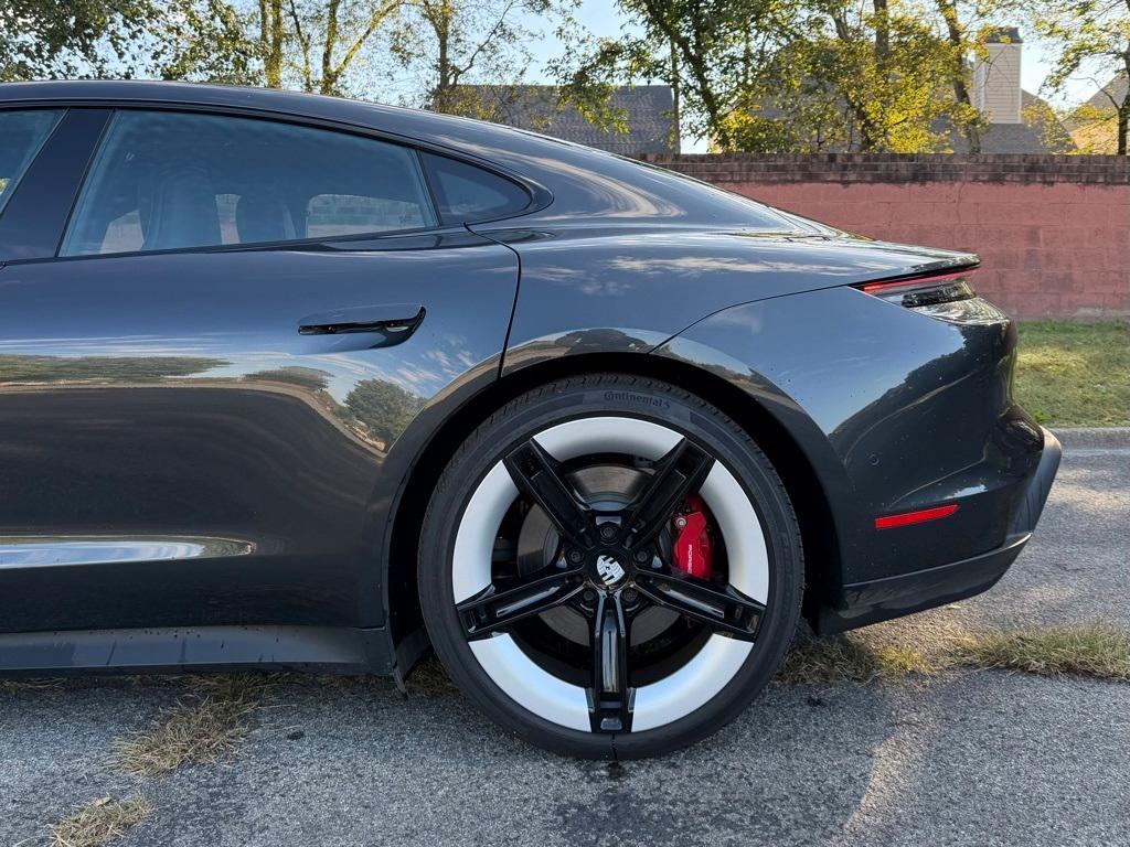 used 2025 Porsche Taycan car, priced at $117,881