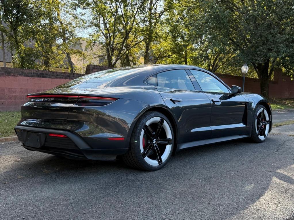 used 2025 Porsche Taycan car, priced at $117,881