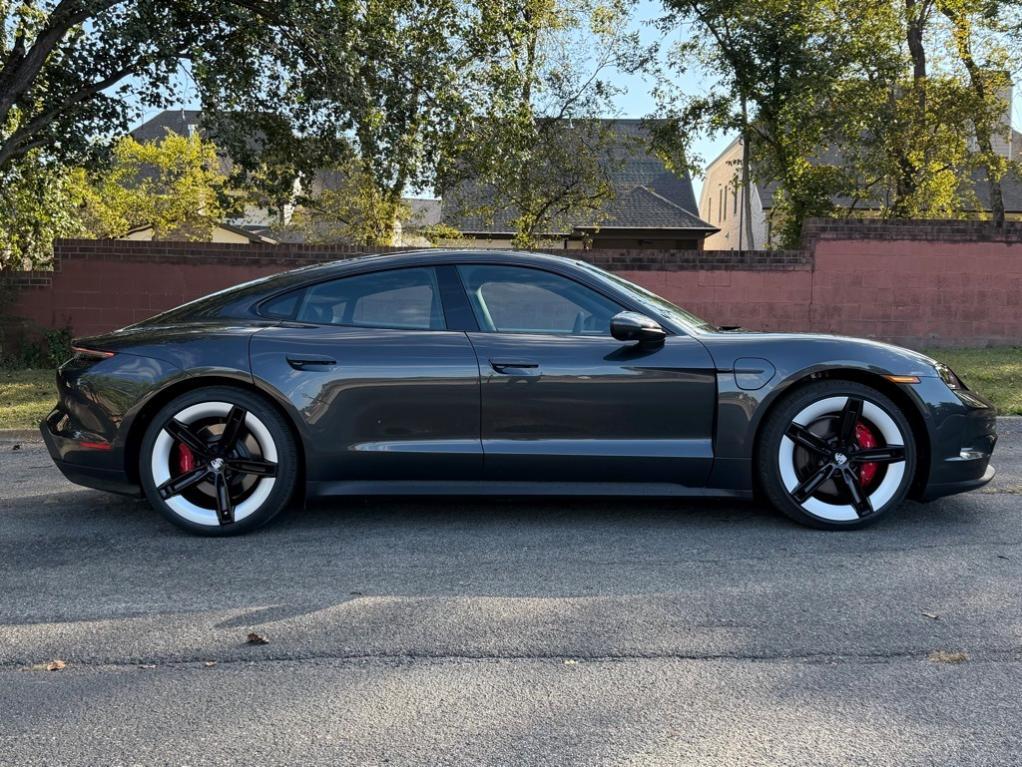 used 2025 Porsche Taycan car, priced at $117,881