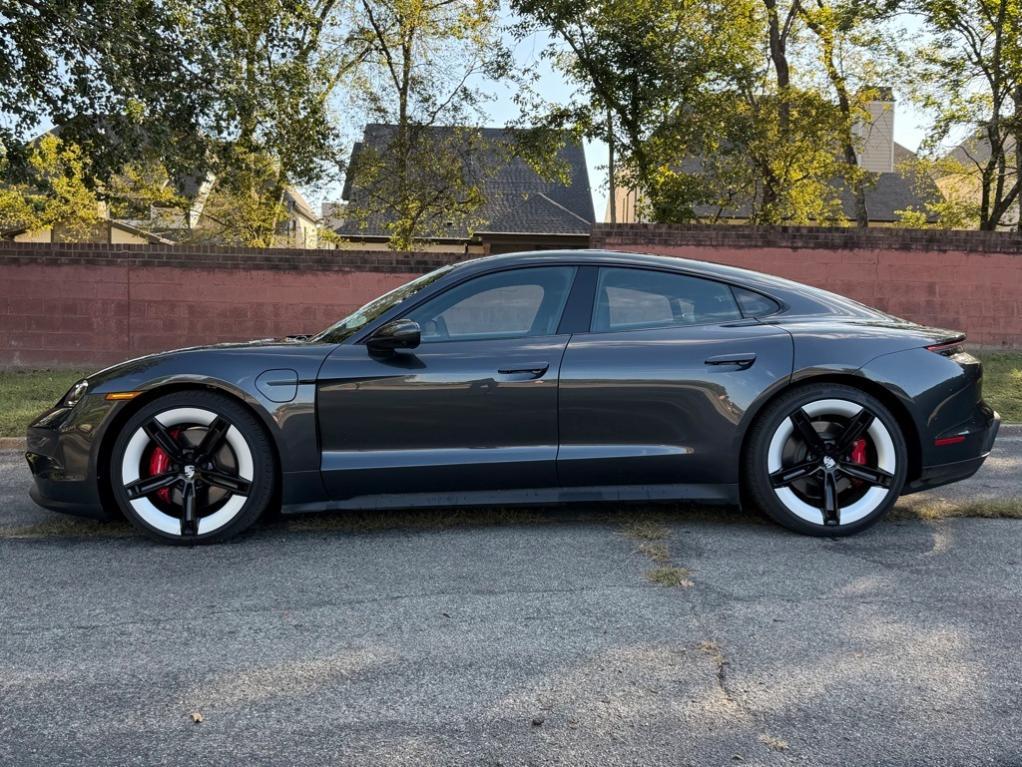 used 2025 Porsche Taycan car, priced at $117,881