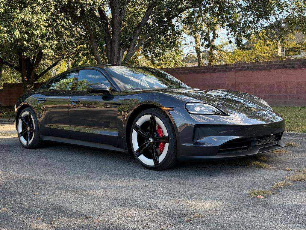 used 2025 Porsche Taycan car, priced at $117,881