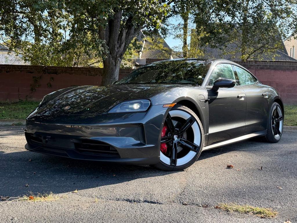 used 2025 Porsche Taycan car, priced at $117,952