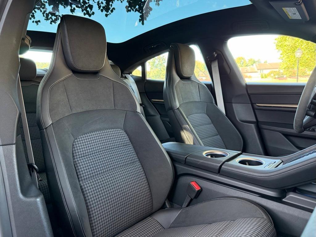 used 2025 Porsche Taycan car, priced at $117,881