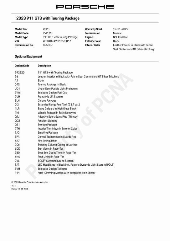 used 2023 Porsche 911 car, priced at $284,998