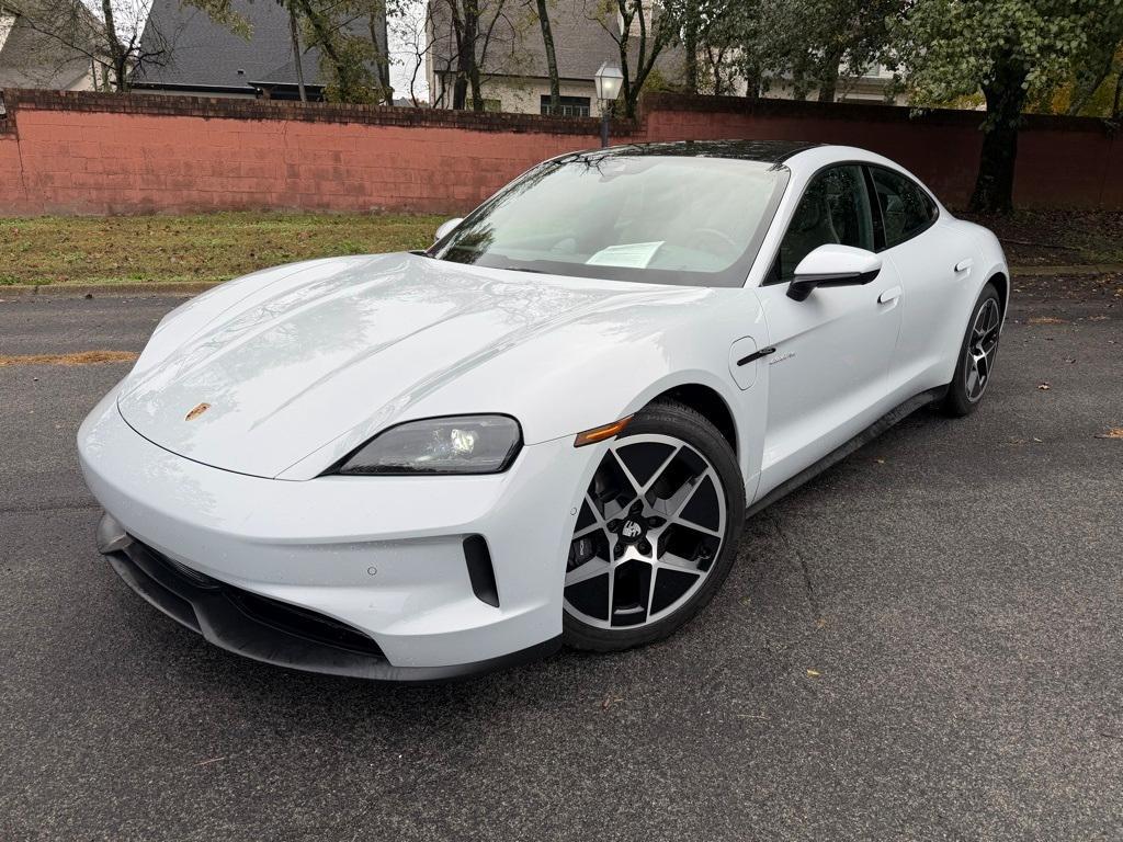 used 2025 Porsche Taycan car, priced at $92,359