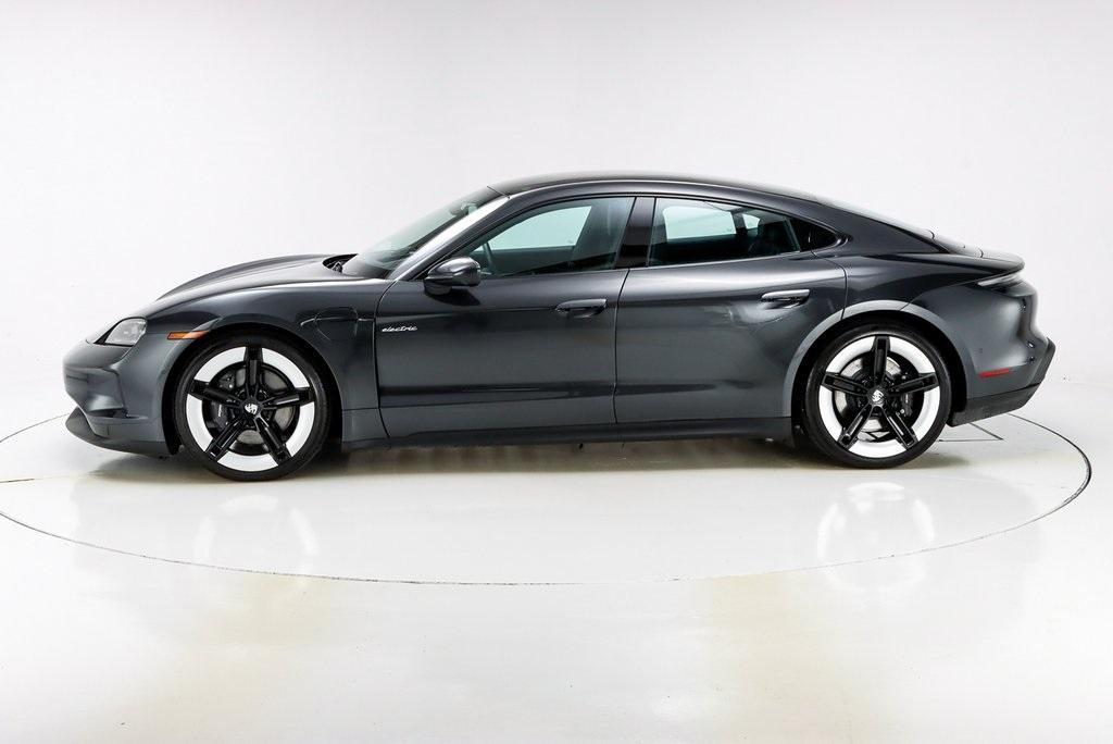 used 2025 Porsche Taycan car, priced at $109,994