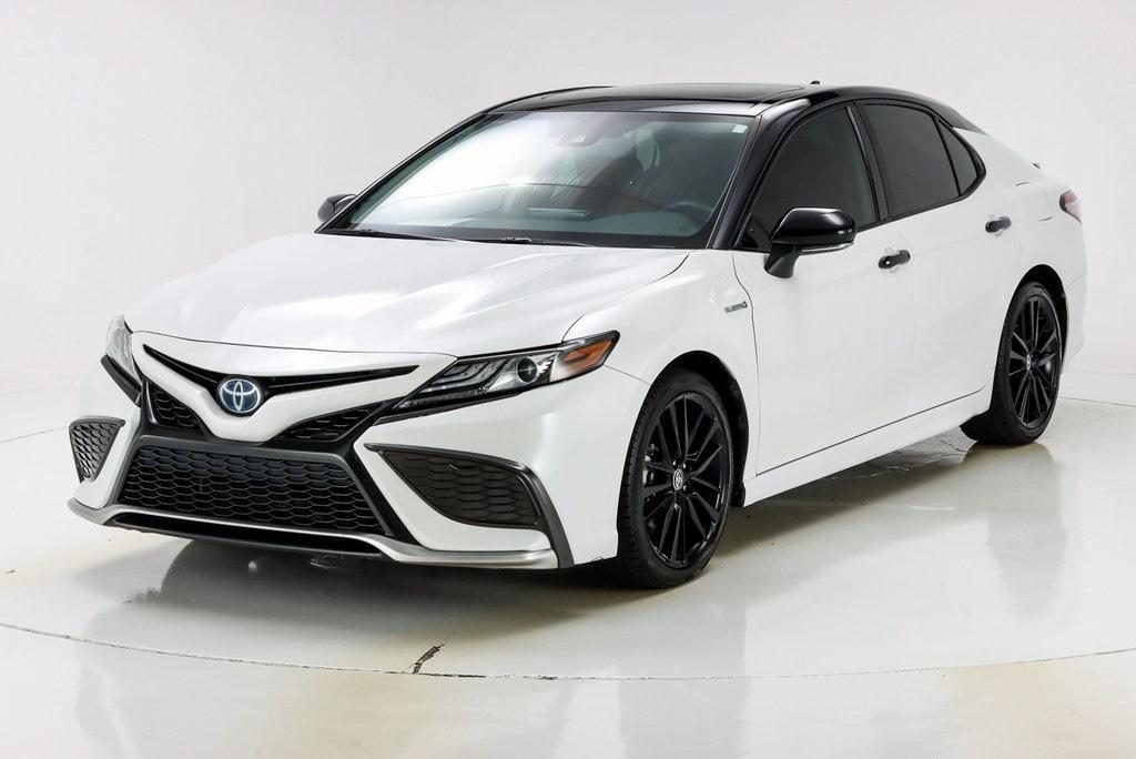 used 2021 Toyota Camry Hybrid car, priced at $27,498